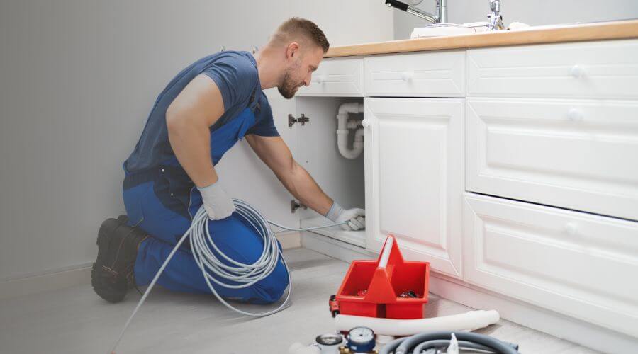 Professional clogged toilet repair in Houston, MO